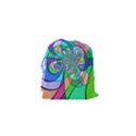 Retro Wave Background Pattern Drawstring Pouches (XS)  View2
