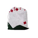 Poker Hands   Straight Flush Diamonds Drawstring Pouches (Large)  View2