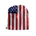 American Usa Flag Vertical Drawstring Pouches (Extra Large) View1