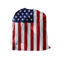 American Usa Flag Vertical Drawstring Pouches (Extra Large) View2