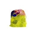 Abstract Bubbles Oil Drawstring Pouches (Small)  View1
