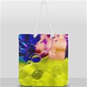 Abstract Bubbles Oil Full Print Rope Handle Tote (Large) View1