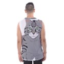 Cat Kitty Gray Tiger Tabby Pet Men s Basketball Tank Top View2