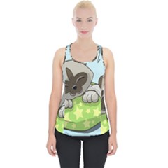 Kitten Kitty Cat Sleeping Sleep Piece Up Tank Top by Sapixe