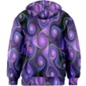 Abstract Pattern Fractal Wallpaper Kids Zipper Hoodie Without Drawstring View2