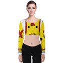 Kawaii cute Tennants Lager Can Velvet Crop Top View1