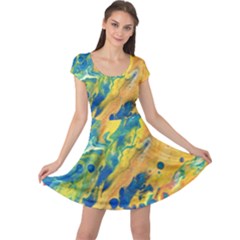 Sunfire Cap Sleeve Dress by lwdstudio