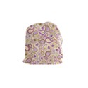 Damascus image purple background Drawstring Pouches (Small)  View1