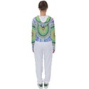 Power Mandala Sun Blue Green Yellow Lilac Women s Slouchy Sweat View2