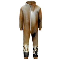 Silkie Chick  Hooded Jumpsuit (men)  by IIPhotographyAndDesigns