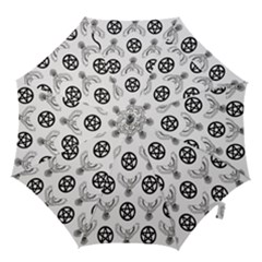 Owls And Pentacles Hook Handle Umbrellas (medium) by IIPhotographyAndDesigns