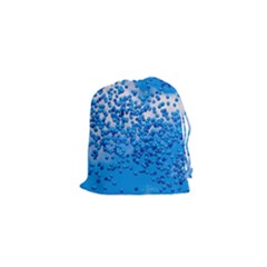 Blue Balloons In The Sky Drawstring Pouches (xs)  by FunnyCow