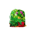 Bleeding Heart Flowers In Spring Drawstring Pouches (Small)  View2
