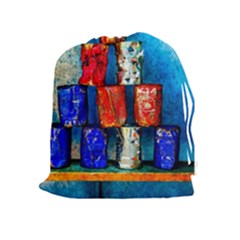 Soup Cans   After The Lunch Drawstring Pouches (extra Large) by FunnyCow