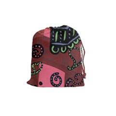 Floating Bed Drawstring Pouches (medium)  by snowwhitegirl