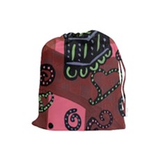 Floating Bed Drawstring Pouches (large)  by snowwhitegirl