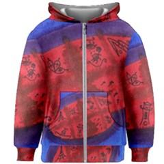 Red Egg Kids Zipper Hoodie Without Drawstring by snowwhitegirl