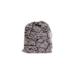 Earth  Dark Soil With Cracks Drawstring Pouches (xs)  by FunnyCow