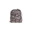 Earth. Dark Soil With Cracks Drawstring Pouches (XS)  View1