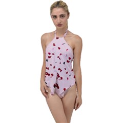 Love Is In The Air Go With The Flow One Piece Swimsuit by FunnyCow