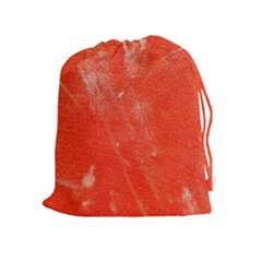 Grunge Red Tarpaulin Texture Drawstring Pouches (extra Large) by FunnyCow