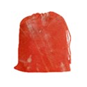 Grunge Red Tarpaulin Texture Drawstring Pouches (Extra Large) View1