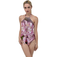 Beautiful Flowering Almond Go With The Flow One Piece Swimsuit by FunnyCow