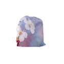 Pink Mist Of Sakura Drawstring Pouches (Small)  View2