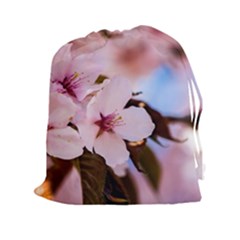 Three Sakura Flowers Drawstring Pouches (xxl) by FunnyCow