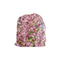 Almond Tree In Bloom Drawstring Pouches (Medium)  View1