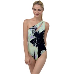 Mint Wall To One Side Swimsuit by snowwhitegirl