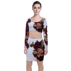 Shabby 1814373 960 720 Long Sleeve Crop Top & Bodycon Skirt Set by vintage2030