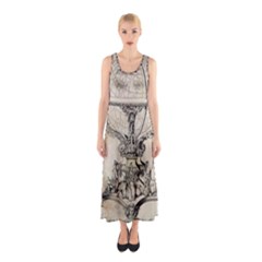 Globe 1618193 1280 Sleeveless Maxi Dress by vintage2030