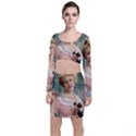 Vintage 1501585 1280 Copy Long Sleeve Crop Top & Bodycon Skirt Set View1