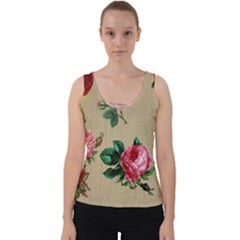Flower 1770189 1920 Velvet Tank Top by vintage2030