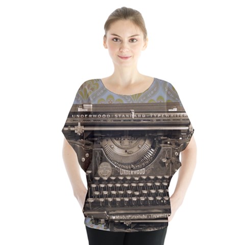 Typewriter Blouse by vintage2030