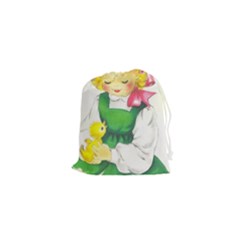 Girl 1731722 1920 Drawstring Pouch (xs) by vintage2030