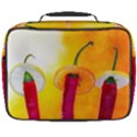 Three Red Chili Peppers Full Print Lunch Bag View2