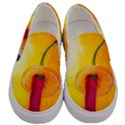 Three Red Chili Peppers Men s Canvas Slip Ons View1