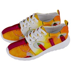 Three Red Chili Peppers Men s Lightweight Sports Shoes by FunnyCow