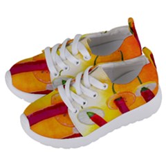 Three Red Chili Peppers Kids  Lightweight Sports Shoes by FunnyCow