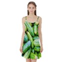 Pile Of Green Cucumbers Satin Night Slip View1