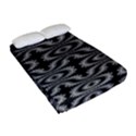 Monochrome Centipede Arabesque Fitted Sheet (Full/ Double Size) View2