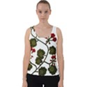Geraniums Velvet Tank Top View1