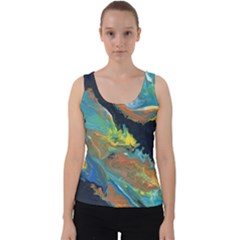 Space Velvet Tank Top by lwdstudio