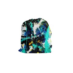 Brain Reflections 6 Drawstring Pouch (small) by bestdesignintheworld