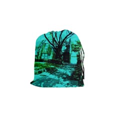 Hot Day In Dallas 50 Drawstring Pouch (small) by bestdesignintheworld