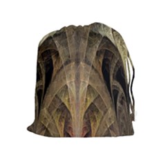 Fractal Art Graphic Design Image Drawstring Pouch (xl) by Sapixe