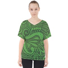 Natural Universe V-neck Dolman Drape Top by ArtByAmyMinori