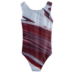 Ruby Pillars Kids  Cut-out Back One Piece Swimsuit by WILLBIRDWELL